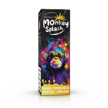 Monkey Splash Salt Ananas Pomarancza Menthol Koolada