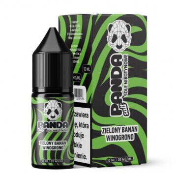 Liquid Panda Salt 10ml Zielony Banan Winogrono 20mg