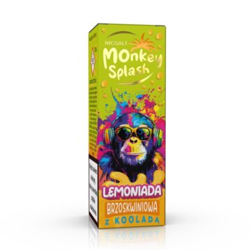 Monkey Splash Salt Lemoniada Brzoskwiniowa z koolada