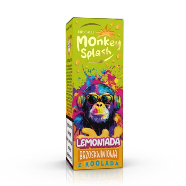 Monkey Splash Salt Lemoniada Brzoskwiniowa z koolada