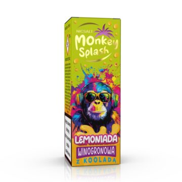 Monkey Splash Salt Lemoniada Winogronowa z koolada